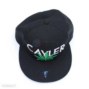 Newest black cotton fabric sport baseball hat