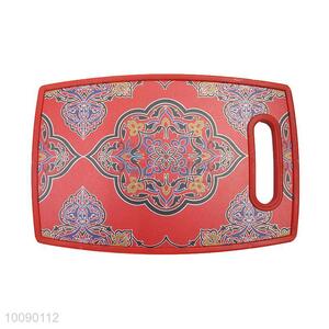 Fashion printing red pp chopping board