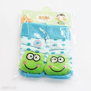 Frog Anti Slip Cotton Baby Sock/ Soft Baby Socks