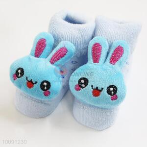 Blue Rabbit Cotton Baby Sock/ Soft Baby Socks