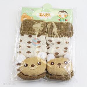 Bear Anti Slip Cotton Baby Sock/ Soft Baby Socks