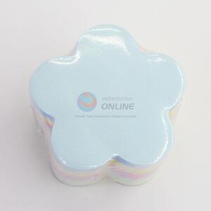 China Factory Flower-shaped Multicolor School Office Self-adhesive Sticky Note Pad