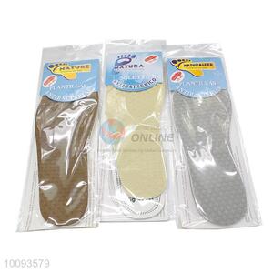 Three-colors PU anti-microbial insole shoe-pad