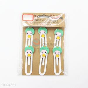 New design decoration wooden craft clips