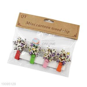 Cheap Wholesale Wooden Memo Clips Paper Clips