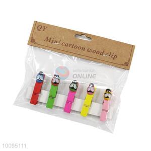 Colorful Creative Wooden Photo Clips Memo Clips