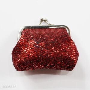 Red Paillette Coin Holder,Coin Pouch,Coin Purse