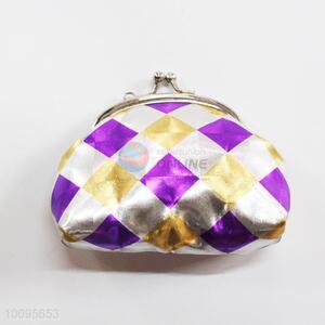 Check Pattern Coin Holder,Coin Pouch,Coin Purse