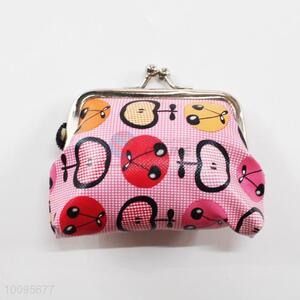 Pink Apple Pattern Coin Holder,Coin Pouch,Coin Purse