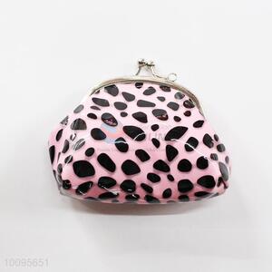 Pink Leopard Coin Holder,Coin Pouch,Coin Purse