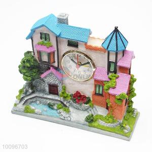 New design house shape resin digital clock