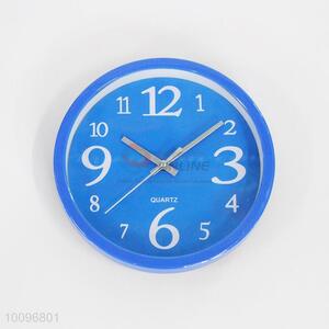 Wholesale Blue Plastic Wall Clock