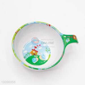 Cute Cartoon Kids Rice Soup Bowl with Handle