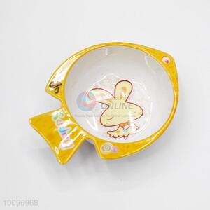 Fish Shape Cartoon Pattern Rice Soup Bowl