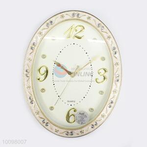 Creative Design Oval Wall Clock