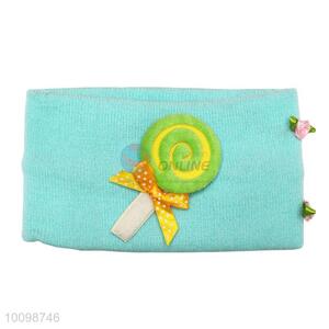 Popular children knitted head wrap with curling