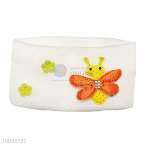 New bee knitted head warp hair band with curling