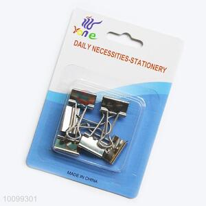 6pcs Silvery Iron Binder Clips Set