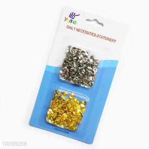 Golden&Silvery Pushpins Set