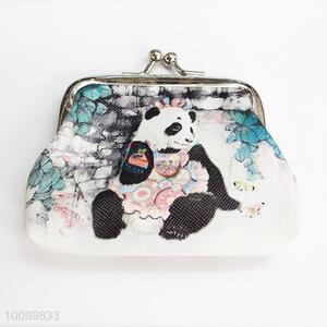 Cute Panda Printed Small Wallet
