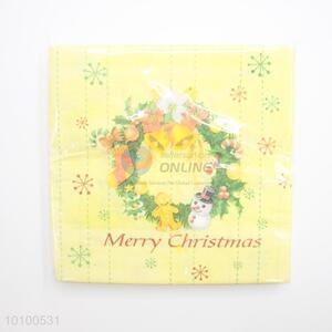 Merry Christmas paper handkerchief/facial tissue