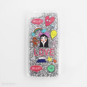 Cartoon design cheap silver phone shell/phone case