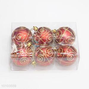 Promotional plastic Christmas baubles/Christmas balls