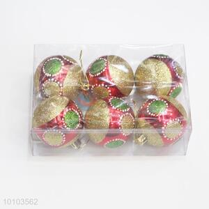 Delicate plastic Christmas baubles/Christmas balls