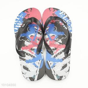 Fashion printed flip flop for men