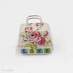 Vintage style tin suitcase/mini tin box with handle/gift box