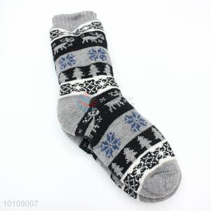 Hot selling good quality grey sock for men