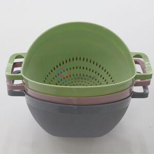 Colorful durable and shapely drain basket