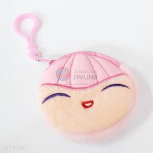 Low price pink cartoon coin purse/coin holder