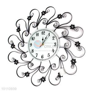 New Design Home Decoration Art Metal Large Wall Clock