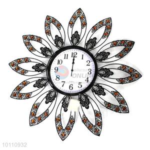 Cheap Price Creative Home Decorative Iron Large Wall Clock