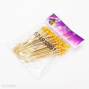 New Product Bamboo Toothpicks/Fruit Picks Set