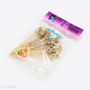 New 2016 Bamboo Toothpicks/Fruit Picks Set