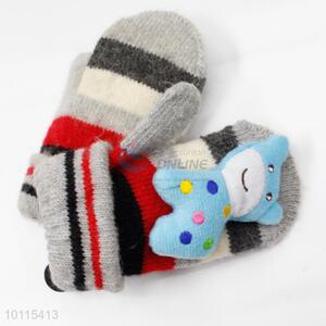 Cartoon design acrylic children gloves