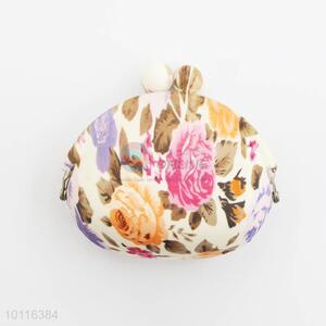 Flower Pattern Silicone Coin Purse,Coin Holder,Coin Pouch