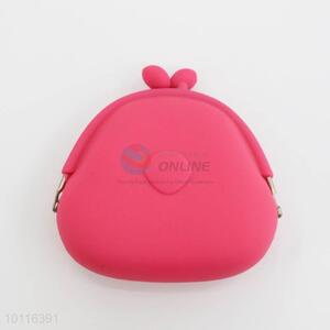 Cute Pink Silicone Coin Purse,Coin Holder,Coin Pouch