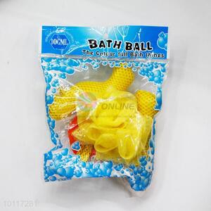 Yellow Dinosaur Design Cartoon Bath Ball