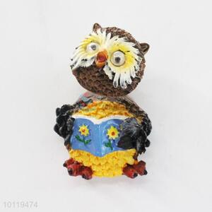 Cartoon Owl Resin Fridge Magnet/Home Decoration Fridge Magnet Sticker