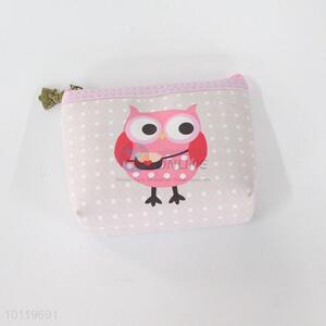 New design owl pattern 11*8*3.5cm mini wallet/ coin purse/ coin pouch