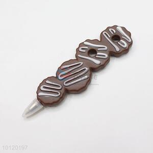 Wholesale creative chocolate cookies funny ballpoint pen
