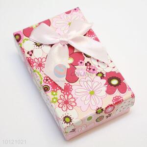 Paper jewelry gift box Bow tie packaging box