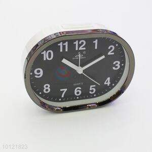 Oval Shape Desktop Table Big Numbers Alarm Clock