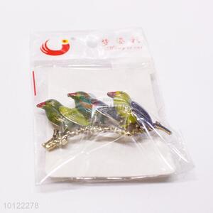 Three Birds Shaped Brooch Pin for Promotion