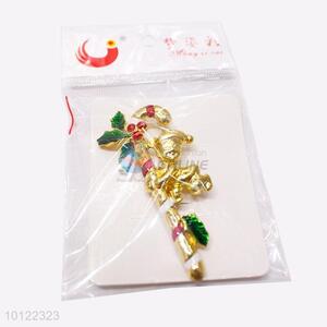 Promotional Walking Stick Shaped Alloy Brooch Pin