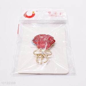 Garment Decorative Brooch Pin in Flower Shape