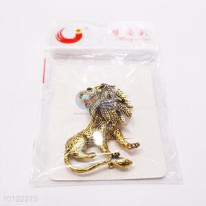Factory High Quality Lion Shaped Brooch Pin
